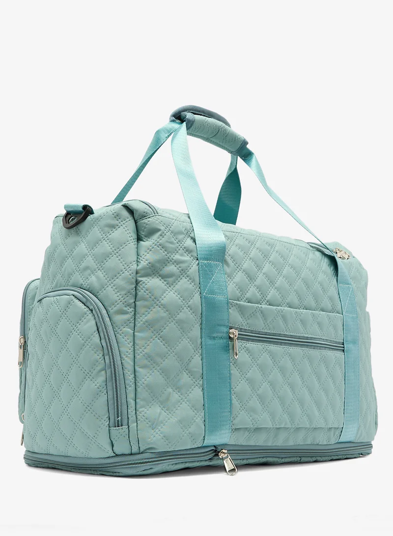 Ginger Multi-use Quilted Travel Duffel Bag
